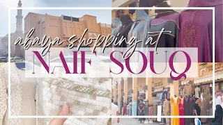 DUBAI NAIF SOUQ | best place to shop for abaya and eid attire in dubai