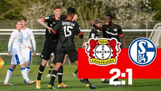 Re-live: Bayer 04 Leverkusen U19 vs FC Schalke 04 U19 2:1 | #Bayer04U19