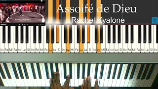 Tuto Assoifé de Dieu de Rachel Kyalone Piano