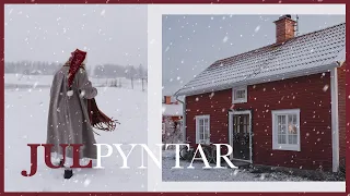 Decorating my Swedish cottage for christmas + mini house tour!