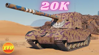 20K Damage with FV4005 Stage II  10K & FV4005 - 10K  World of Tanks