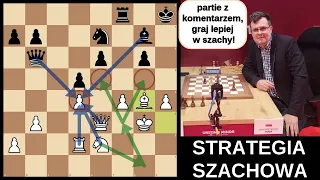 SZACHY 514# STRATEGIA SZACHOWA partie z komentarzem, graj lepiej w szachy! 4 skoczków, Angielska...