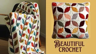 Perfect Crochet Pillow, Sofa Throw, Blankets 👉Step by Step Tutorial for Beginners @sara1111