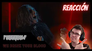 Radio Tapok - We Drink Your Blood ( cover by powerwolf ) | video reacción | official music video