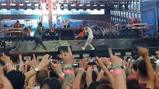 50 Cent - In Da Club, Crack a Bottle @ Eminem Revival Live Tour Twickenham Stadium - 15th July 2018