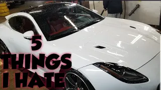 TOP 5 THINGS I HATE ABOUT MY JAGUAR F-TYPE R