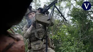 Junto a la brigada 24 ucraniana combatiendo cerca de Bajmut: “Escuchamos a los rusos hablar”