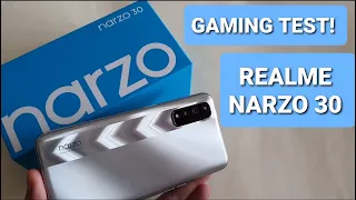 REALME NARZO 30 Gaming Test With FPS Meter and Temperature Check! Genshin Impact, PUBG, Asphalt 9!