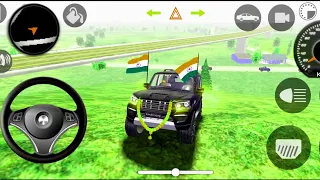 Dollar Song Shidhu Moosewala Real Indian New Model Black Scorpio Offroad Village Driving Gameplay 🚘