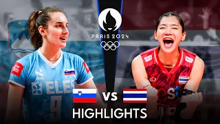 THAILAND vs SLOVENIA | Highlights | Women's OQT 2023