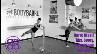 💥Barre Blast!!!💥 Abs, booty, hamstrings, cardio and more!! Workout with Paige