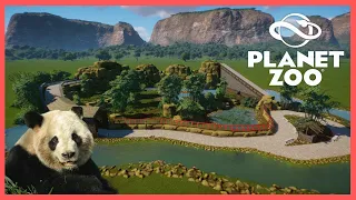 Giant Panda Habitat | Planet Zoo Speed Build