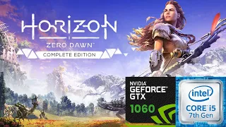 Horizon Zero Dawn v 1.06  i5-7300hq + gtx 1060 maxqDell 7577