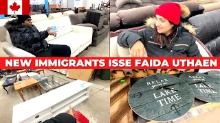 CANADA MAIN PAISE KI BACHAT KAISE KAREN? 🇨🇦- Furniture Shopping in Canada Ashar Sana Vlogs