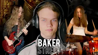 Baker Street (Gerry Rafferty) - Cover by Noah-Benedikt ft. @ChiaraKilchling & @sina-drums ​