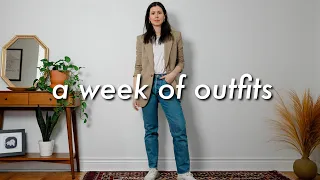 What I Wear to Work 📈 | business casual outfit ideas i *actually* wear ✨