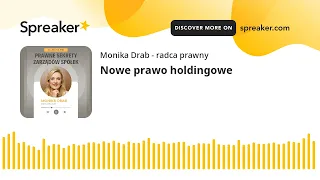 Nowe prawo holdingowe