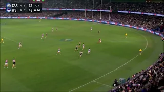 Adam Saad takes contested one hand mark - AFL Round 9 2023