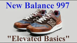 Кроссовки New Balance 997 "Elevated Basics", Обзор новой и очень интересной серийной версии NB 997