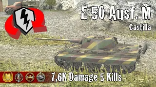 E 50 Ausf. M  |  7,6K Damage 5 Kills  |  WoT Blitz Replays