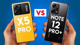 POCO X5 Pro vs REDMI Note 12 Pro Plus : Full comparison⚡Which Smartphone is BEST🤑Mid Range Killer🔥🔥.