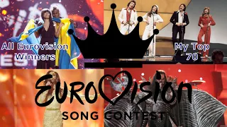 All Eurovision Winners: My Top 70