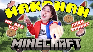 24 JAM MAKANAN MINECRAFT !! RASANYA KOTAK KOTAK GUYS !!