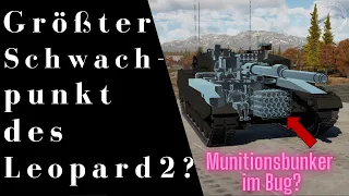 Der größte Schwachpunkt des Leopard 2? Der Munitionsbunker im Bug