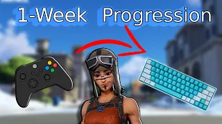 1 Week Keyboard and Mouse Progression...(Controller To KBM)