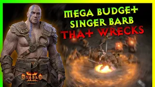 Mega Budget Singer Barb That WRECKS!! Build Showcase and Guide - Diablo 2 Resurrected