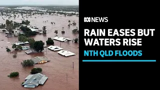 Record-breaking rain begins to ease in Nth Qld but evacuations continue | ABC News