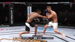 EA UFC 2: CONOR McGREGOR VS MAX HOLLOWAY