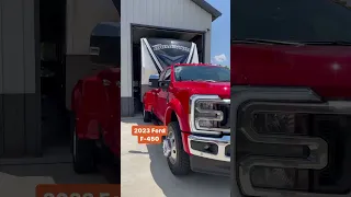 2023 F-450 Ultimate Lariat // First Tow // #2023fordf450 #2023fordsuperduty