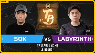 WC3 - TP League S2 M1 - LB Round 1: [HU] Sok vs LabyRinth [UD]