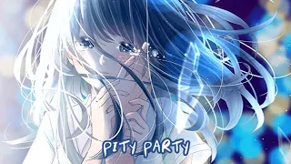 Nightcore - Pity party (lyrics)