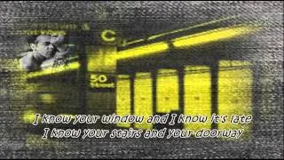 Tom Waits - "Downtown Train" (Lyrics on Screen)