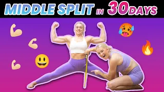 Middle Splits in 30 days. SHOCKING results.