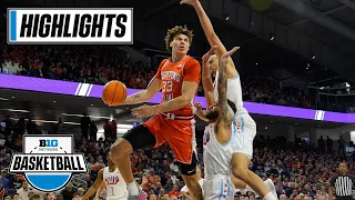 Illinois at Northwestern | Highlights | Big Ten Men's Basketball | Jan. 4, 2023