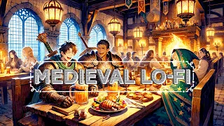 Medieval Tavern Lo-Fi 🏰 - Relaxing Medieval Music and Ambience
