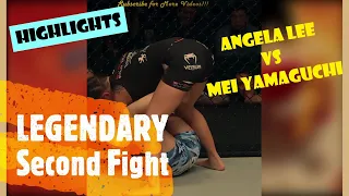 LEGENDARY second fight between Angela Lee VS Mei Yamaguchi