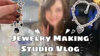 Studio Vlog: Giant Supply Haul & Making Fairycore Beaded Jewelry