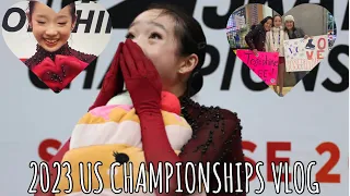 2023 US FIGURE SKATING CHAMPIONSHIPS VLOG