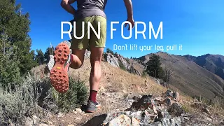 RUN FORM: Improve SPEED, CADENCE, and EFFICIENCY with this simple technique.