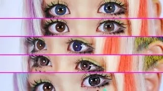 Circle Lenses Review - 5 Favorite Color Contacts (カラコン)