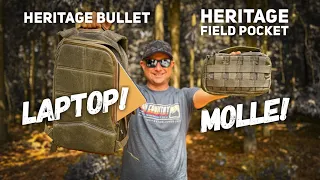 GORUCK Heritage Bullet 16L LAPTOP!! + Heritage Field Pockets with MOLLE!! 🤯