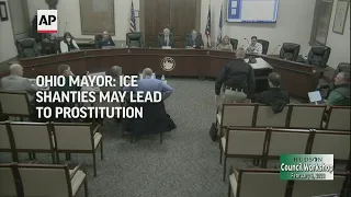 Ohio mayor quits after saying ice shanties may bring prostitution