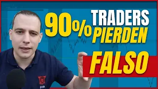 FALSO! 90% de los traders NO PIERDEN DINERO