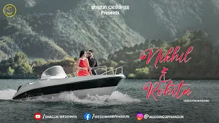 Pre Wedding Shoot in Tehri Lake  | Rishikesh Uttarakhand | Nikhil ❤️ Rohita | TERA HUA | SHAGUN