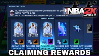OPENING FANTASY FINALS REWARDS | NBA 2K Mobile