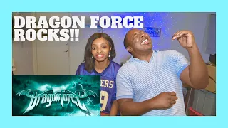 FIRST TIME HEARING Dragonforce - Through the Fire and Flames Live // REACTION